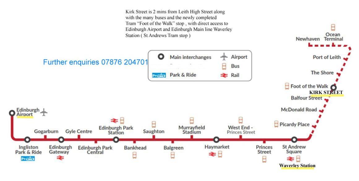 Refurbished Quiet 3 Bedroom Flat By High Street, Trams And Buses - 30 Mins Walk To Centre 爱丁堡 外观 照片